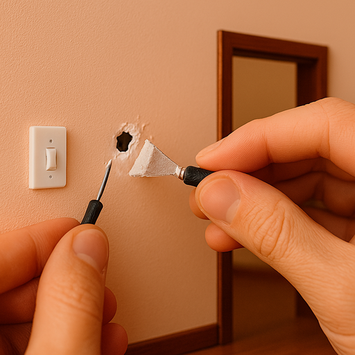 Drywall Patch (Small - Up to 4”)